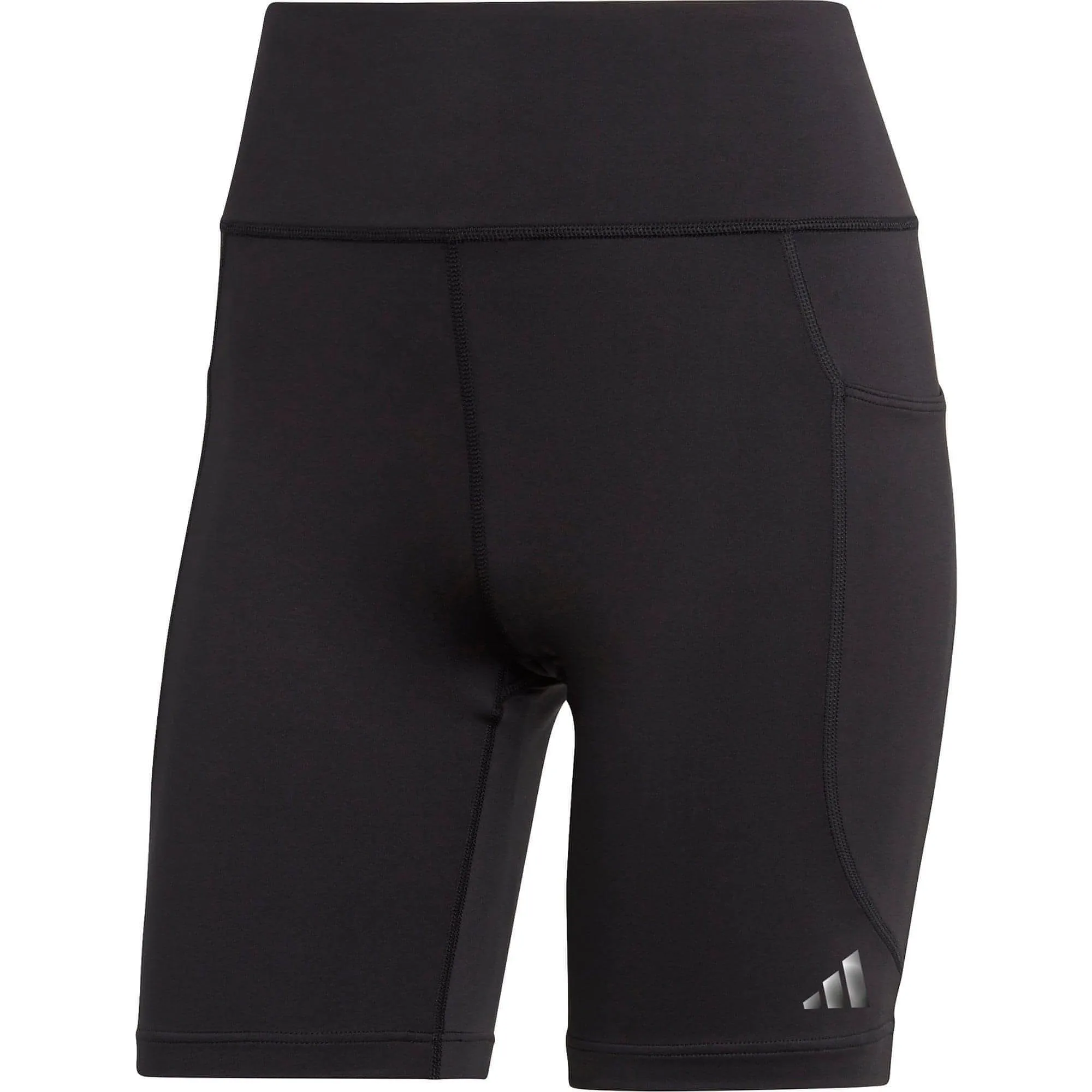 adidas DailyRun 5 Inch Womens Short Running Tights - Black