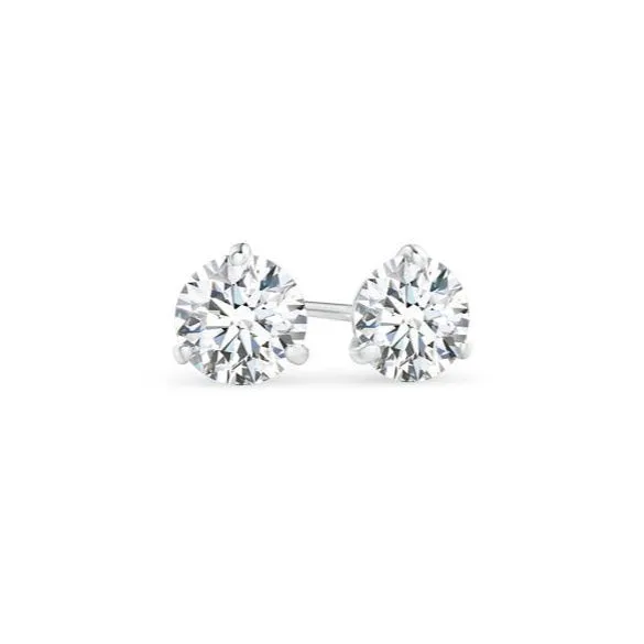 AF Jewelers, 0.15 carats Diamond Studs Earrings, White Gold