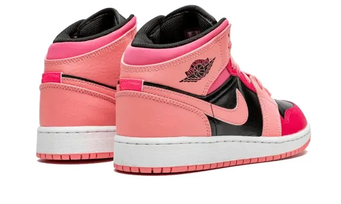 Air Jordan 1 Mid Coral Chalk Pink