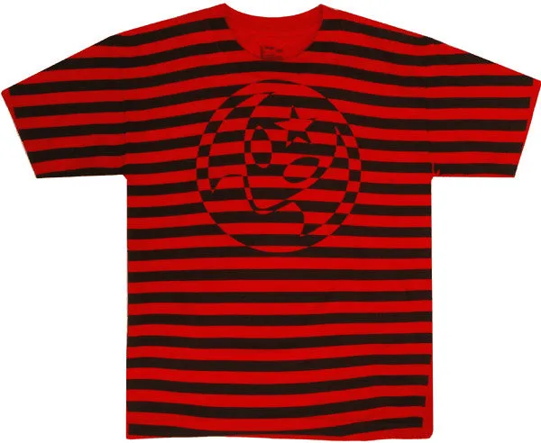 Alien Workshop Soldier Stripe All Over Print Youth Short Sleeve T-Shirt - Red - Youth Medium