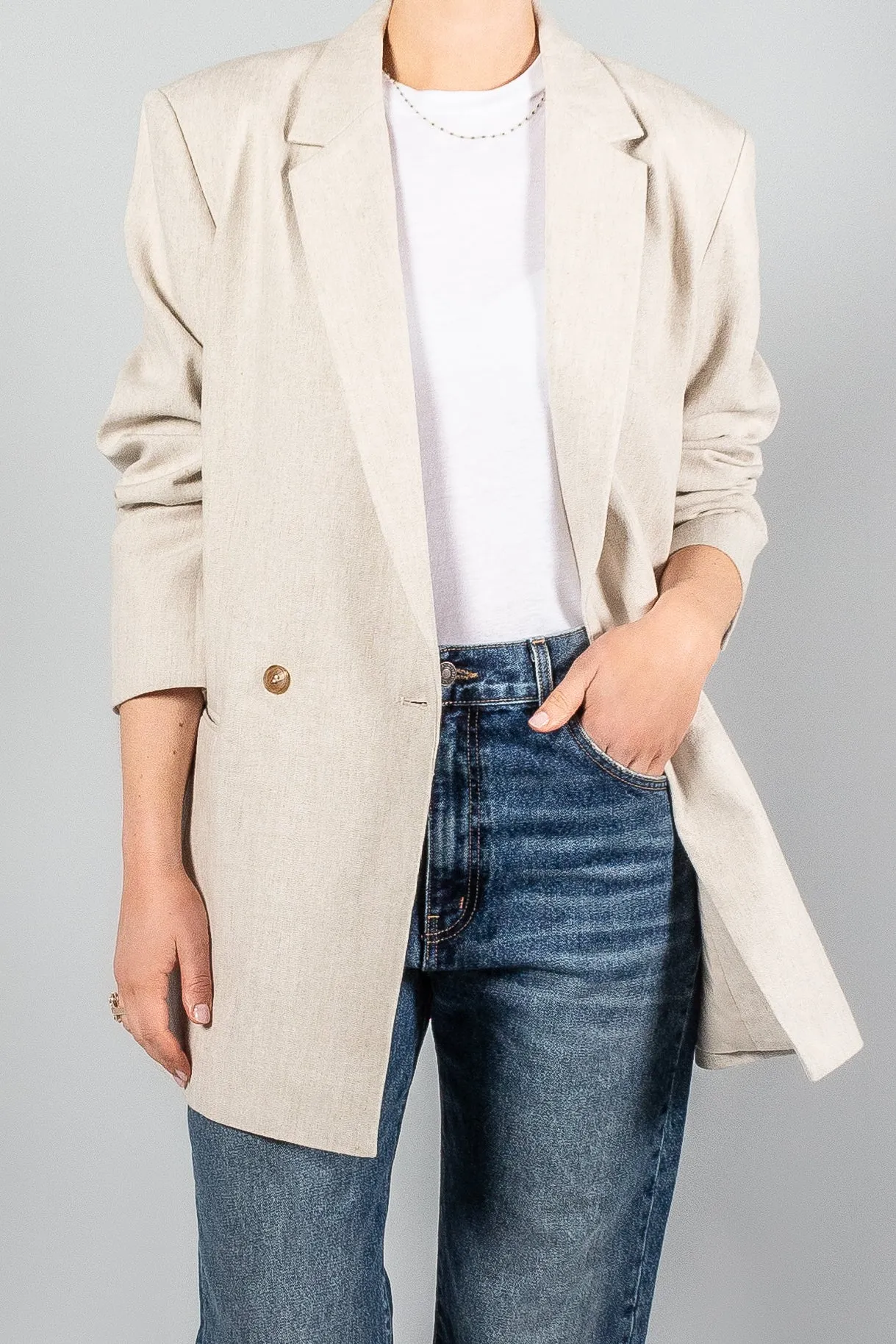 Apiece Apart Elsa Double Breasted Blazer