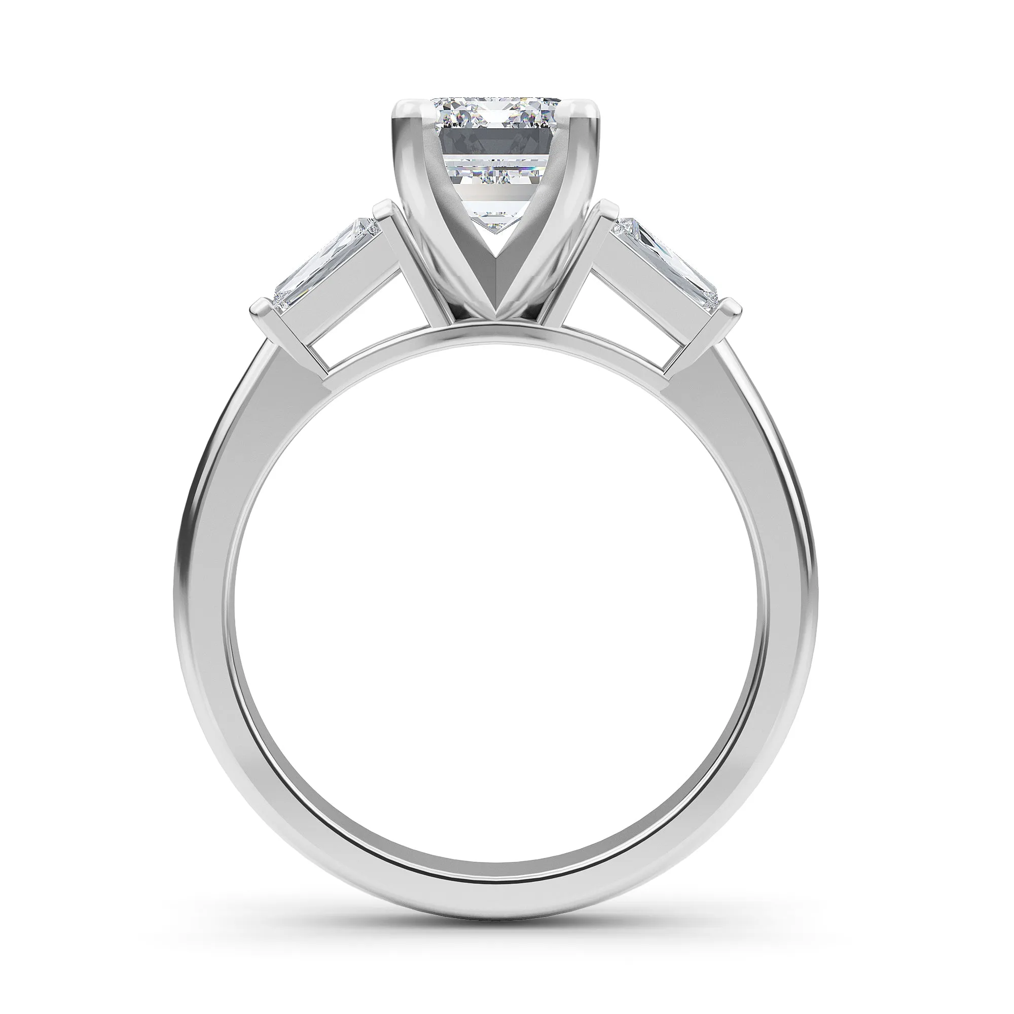 AUTRE - 14k White Gold 1.75ct Lab Grown Diamond Engagement Ring