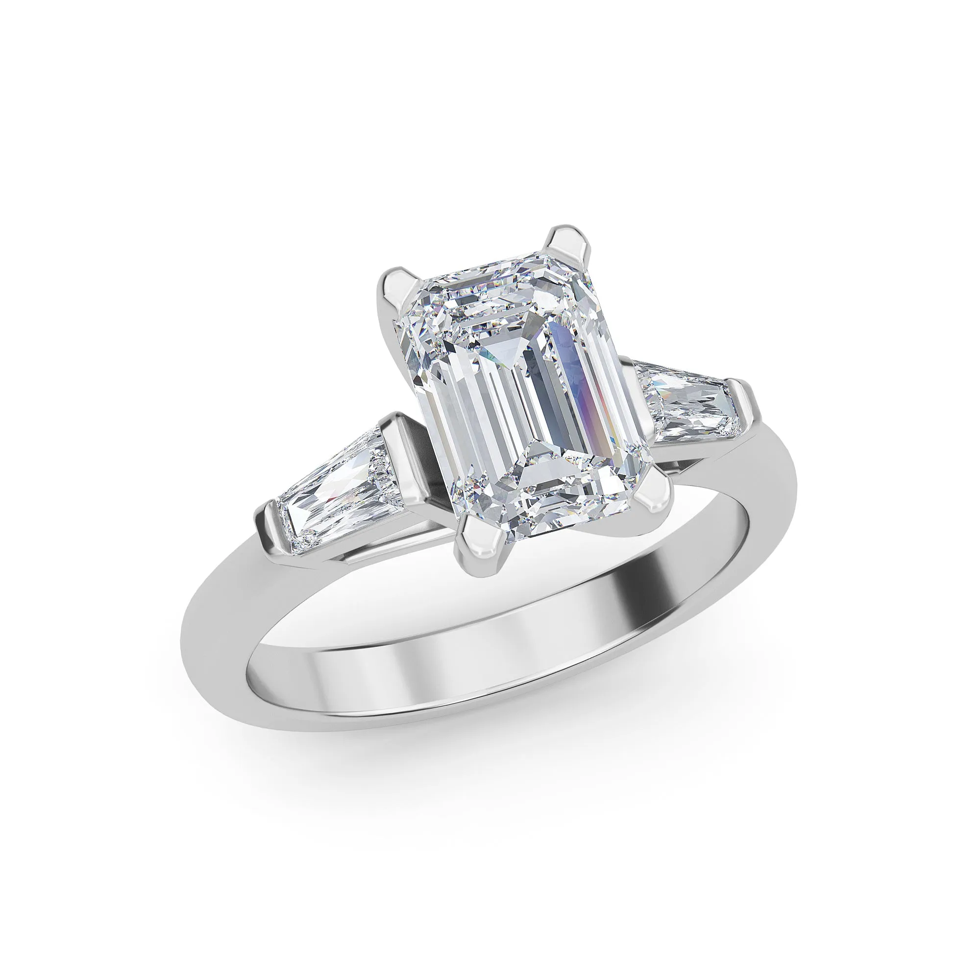 AUTRE - 14k White Gold 1.75ct Lab Grown Diamond Engagement Ring