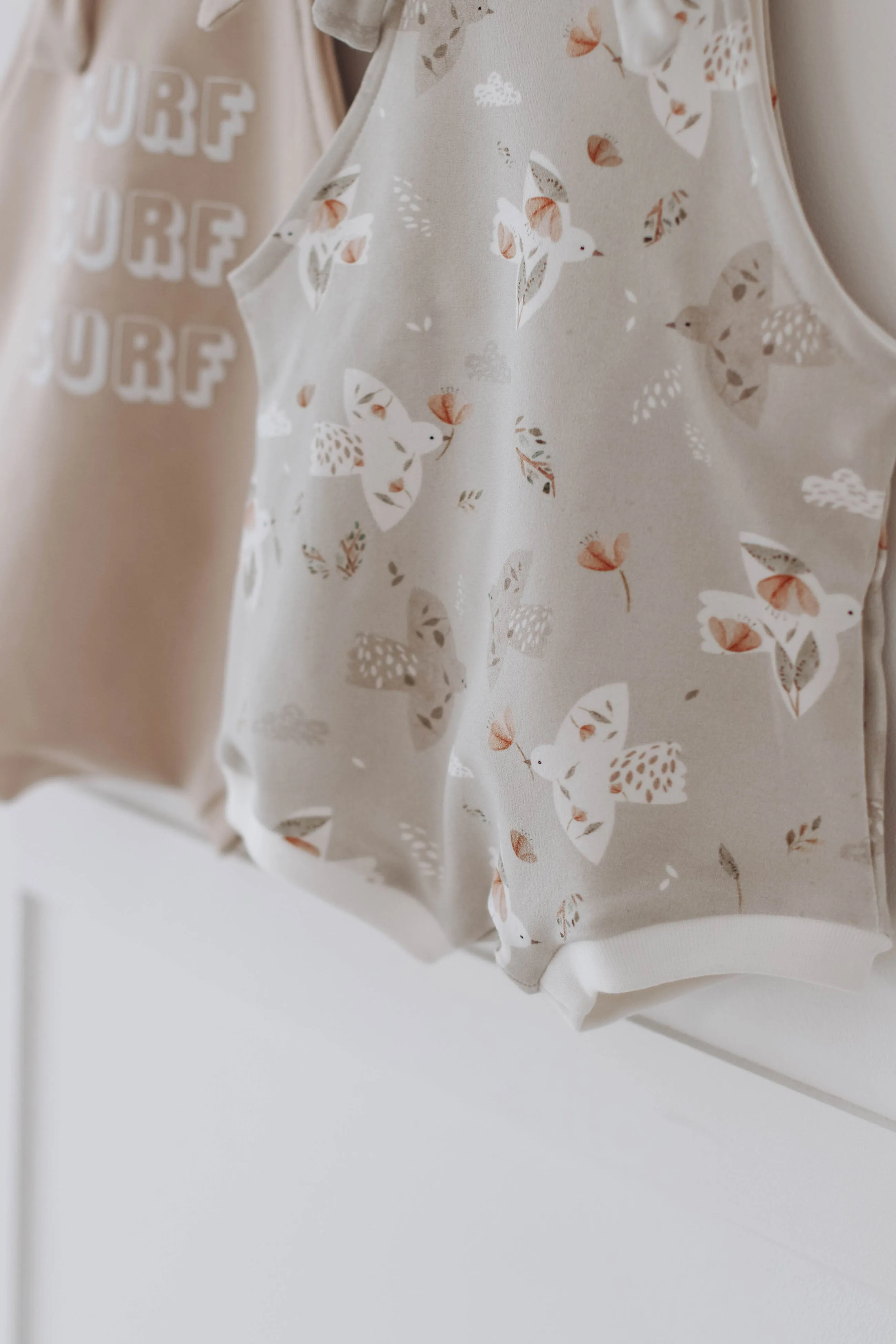 Birds bummie romper