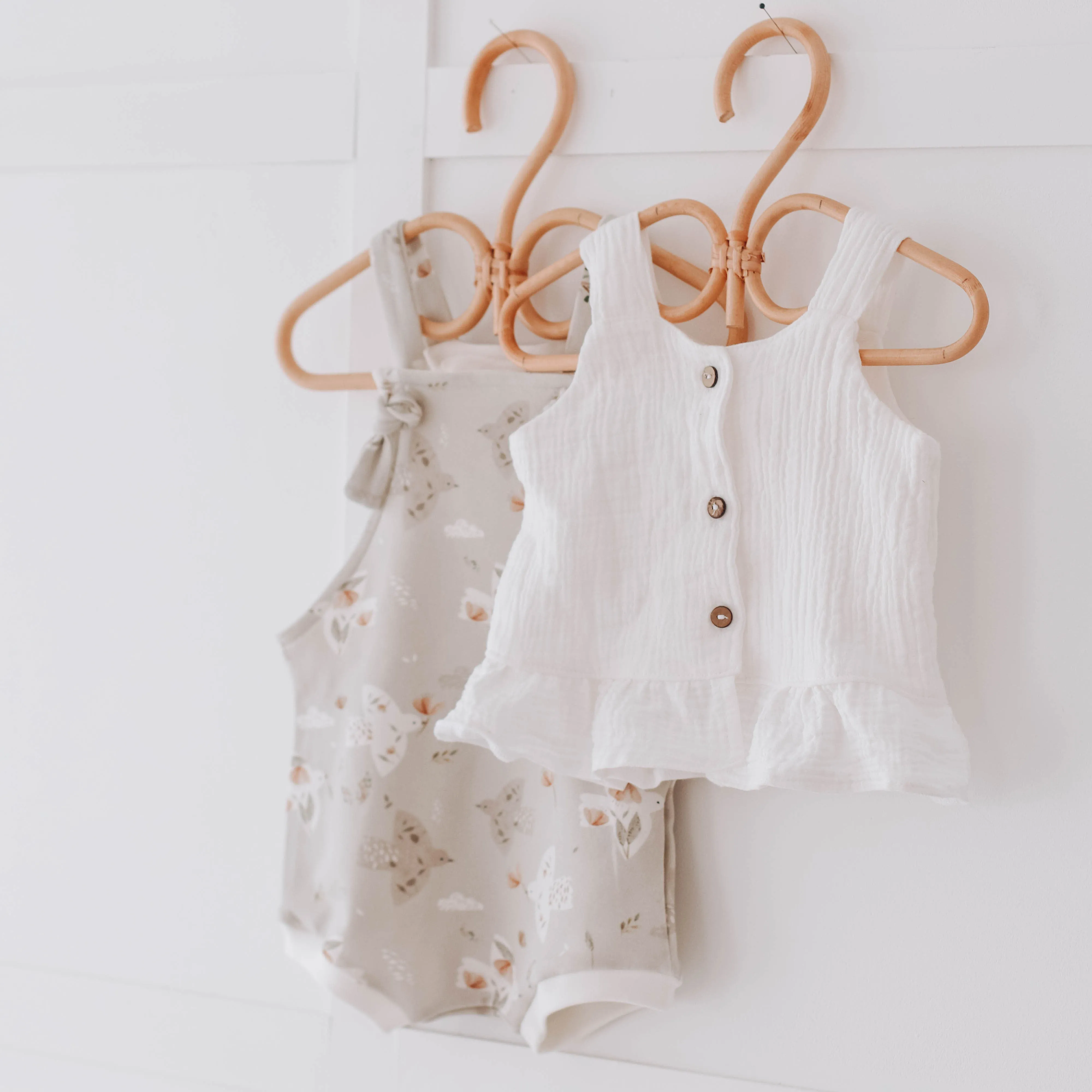 Birds bummie romper