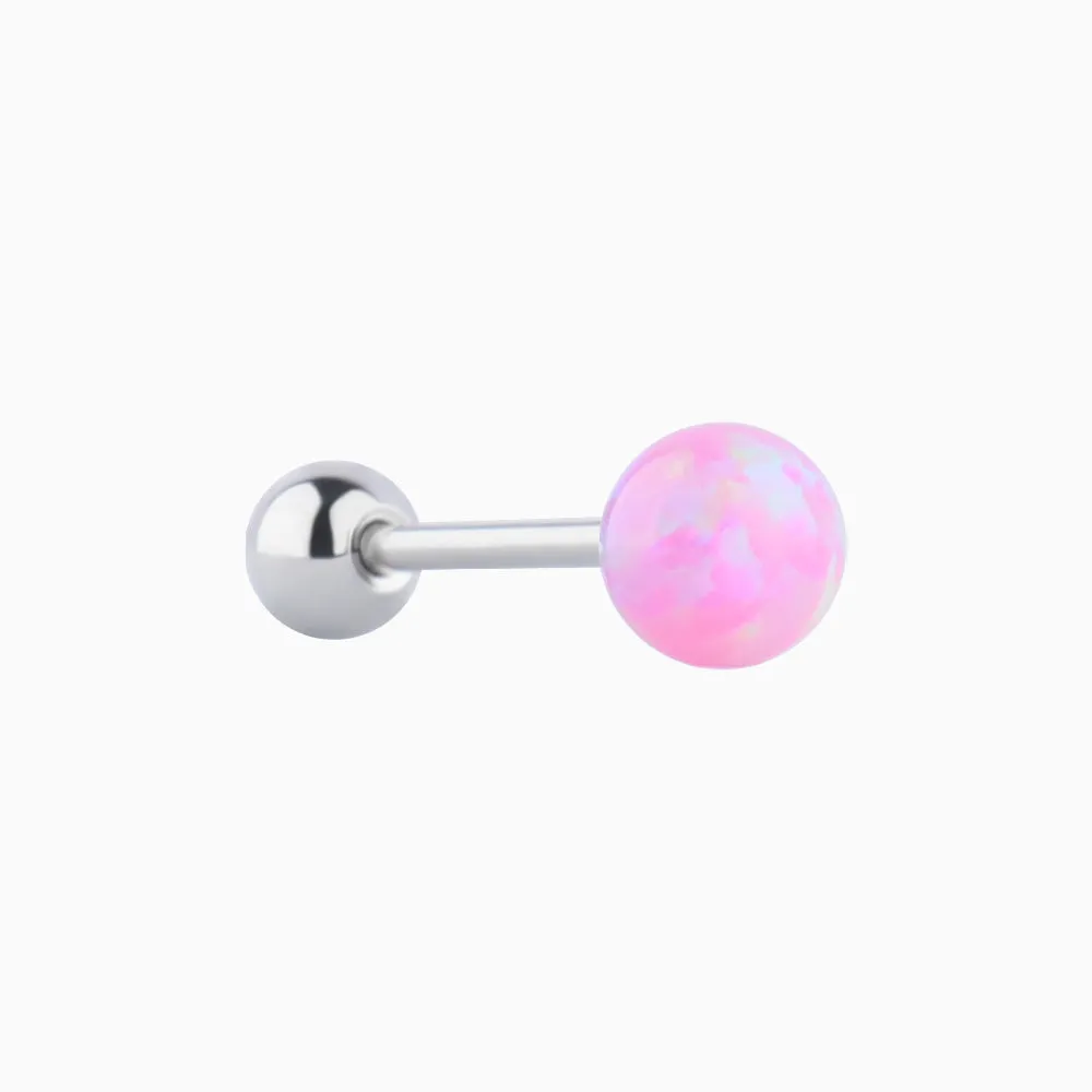 Charm Opal Ball Stud