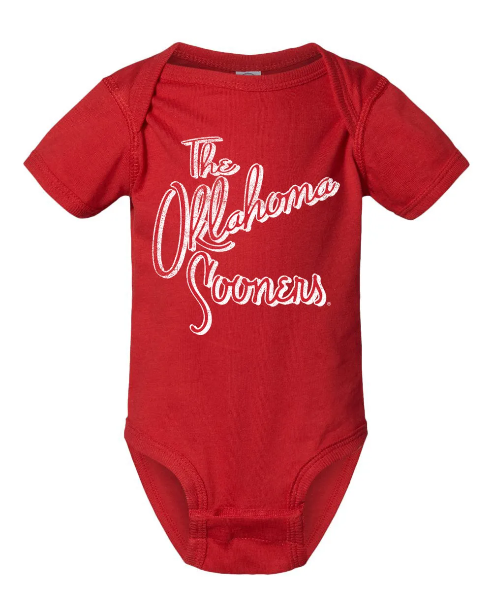 Children's OU Beverly Red Onesie