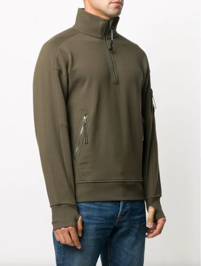 C.P. Company short zip jumper