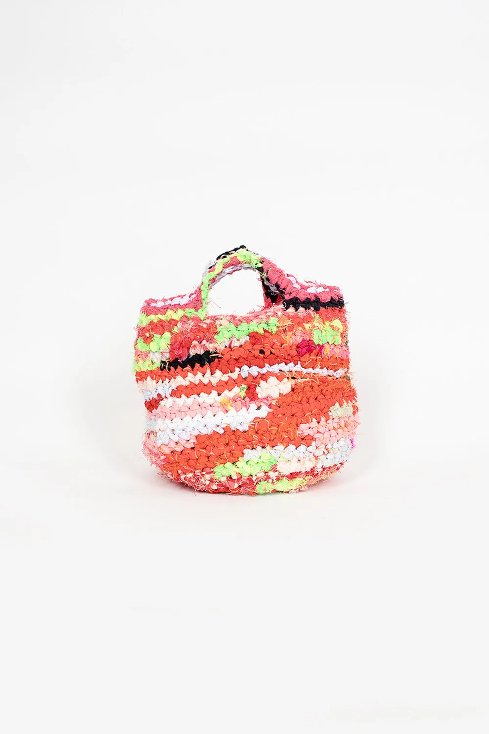 Crochet Bag Pink Multi