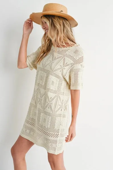 Crochet Cover-Up Dress