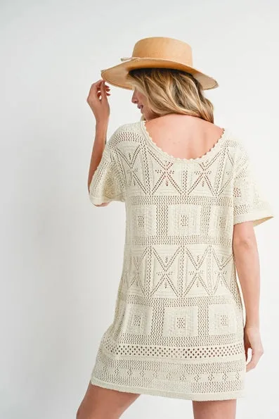 Crochet Cover-Up Dress