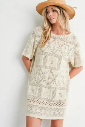 Crochet Cover-Up Dress