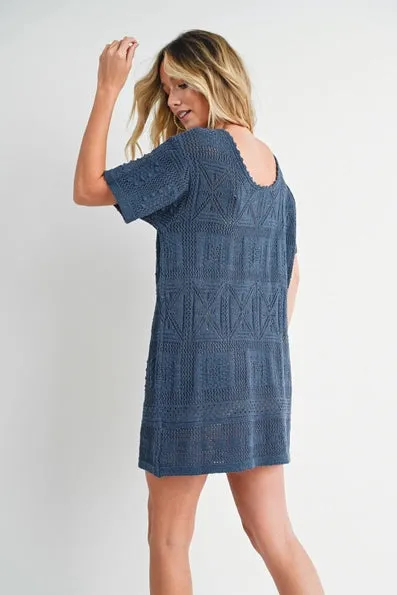 Crochet Cover-Up Dress