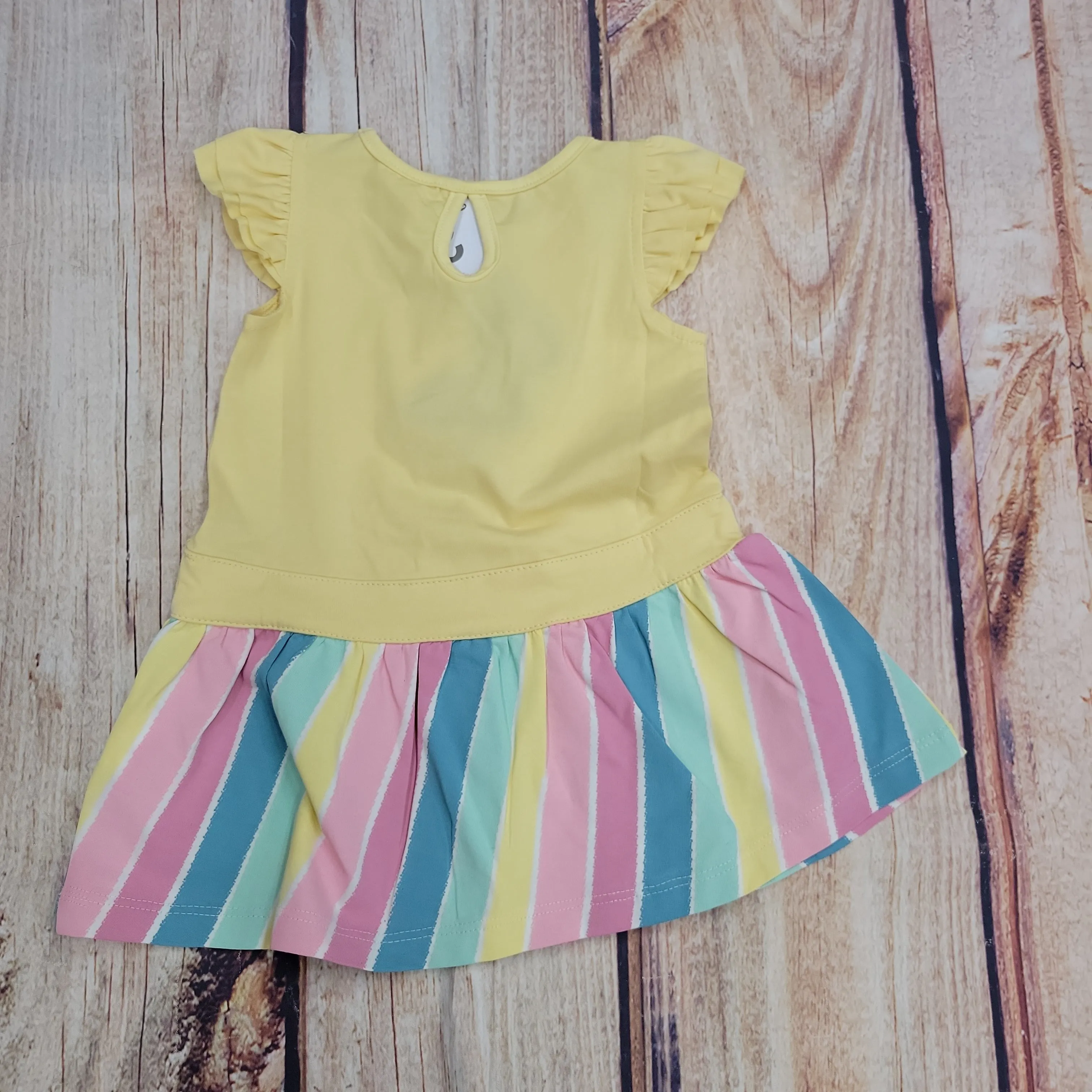 C.R.SPORT ICE CREAM CONE DRESS W/BIKE SHORT