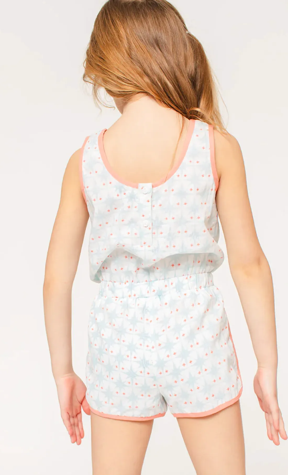 Dear Georgie - The Kid's Romper - Star Spangled