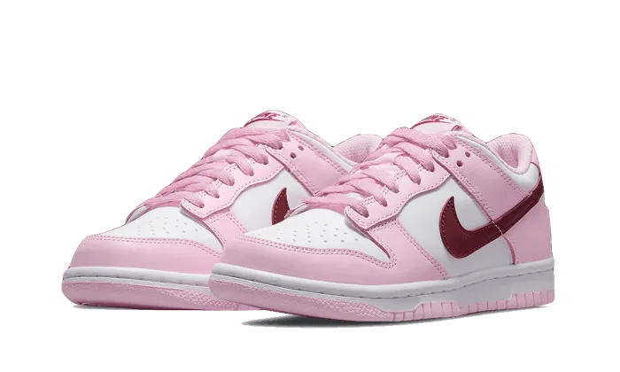 Dunk Low Pink Red White