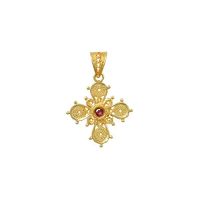 Efimia Greek Orthodox Gold Cross