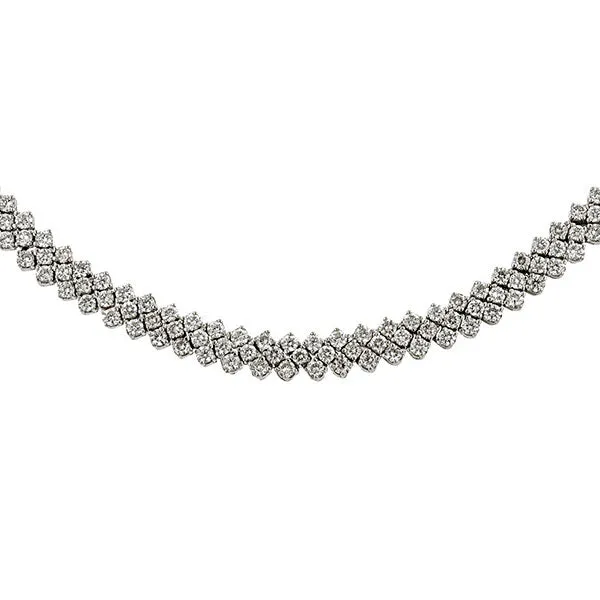 Estate Diamond Riviera Necklace