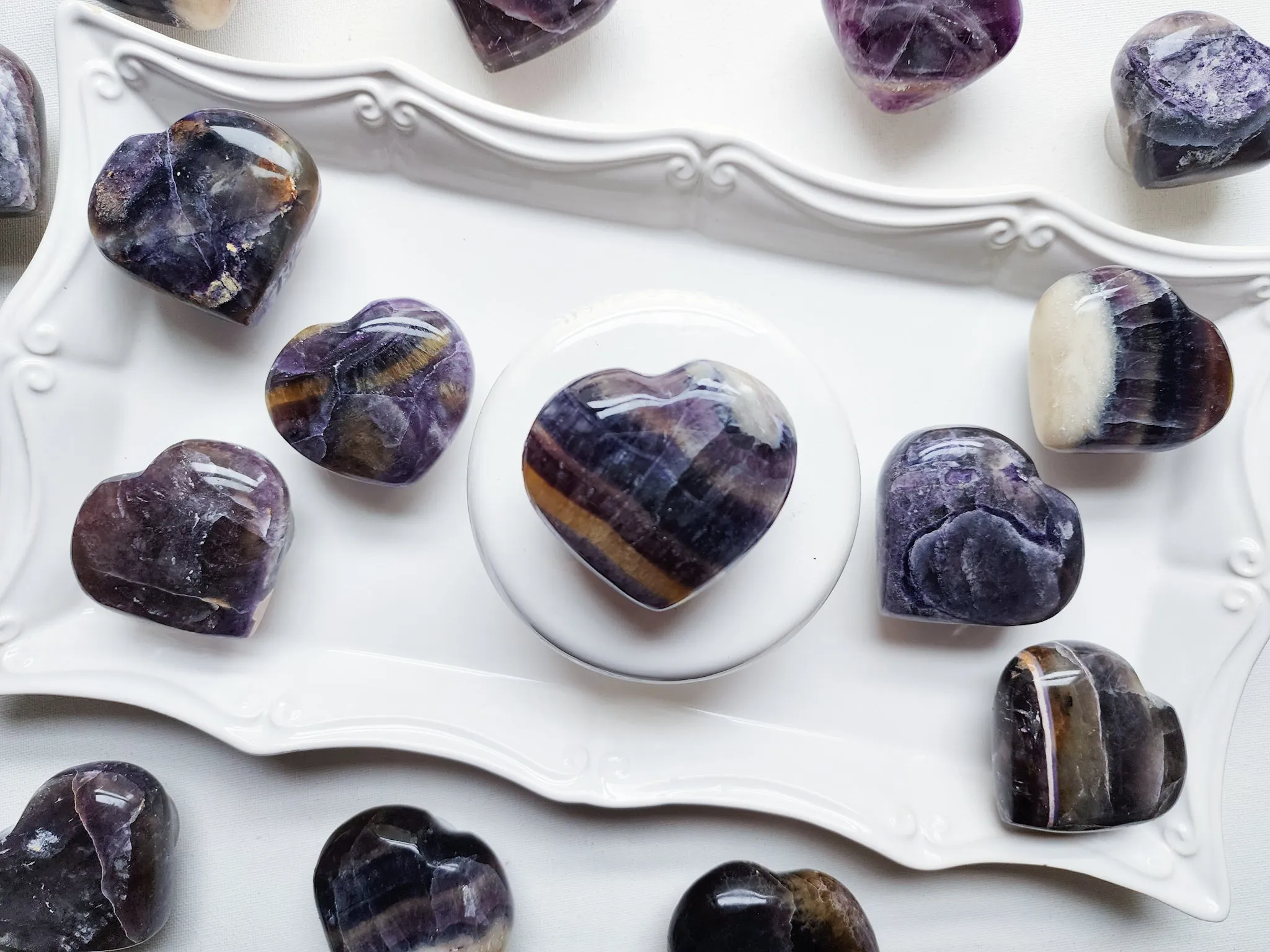 Fluorite Heart