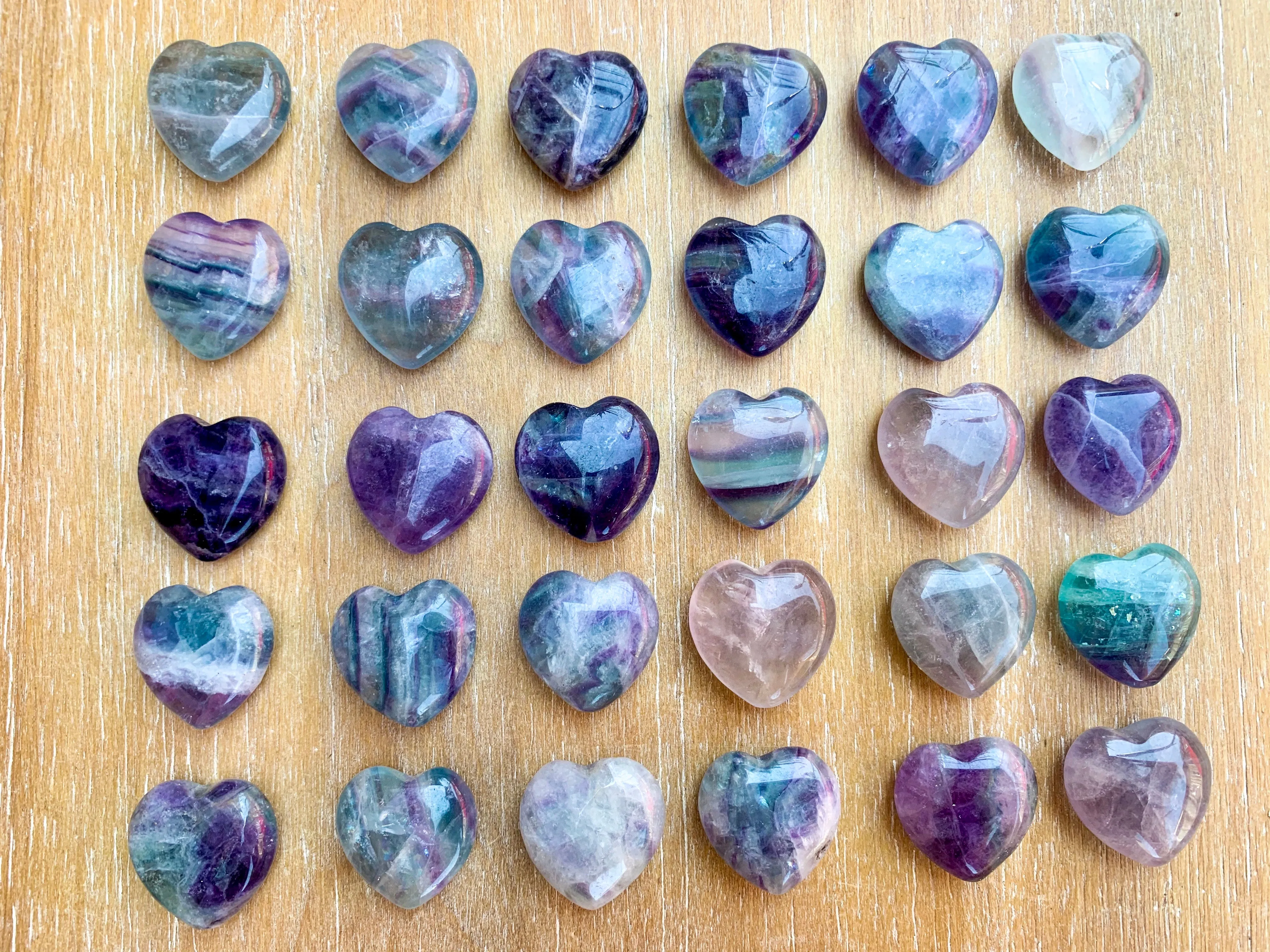 Fluorite Mini Heart