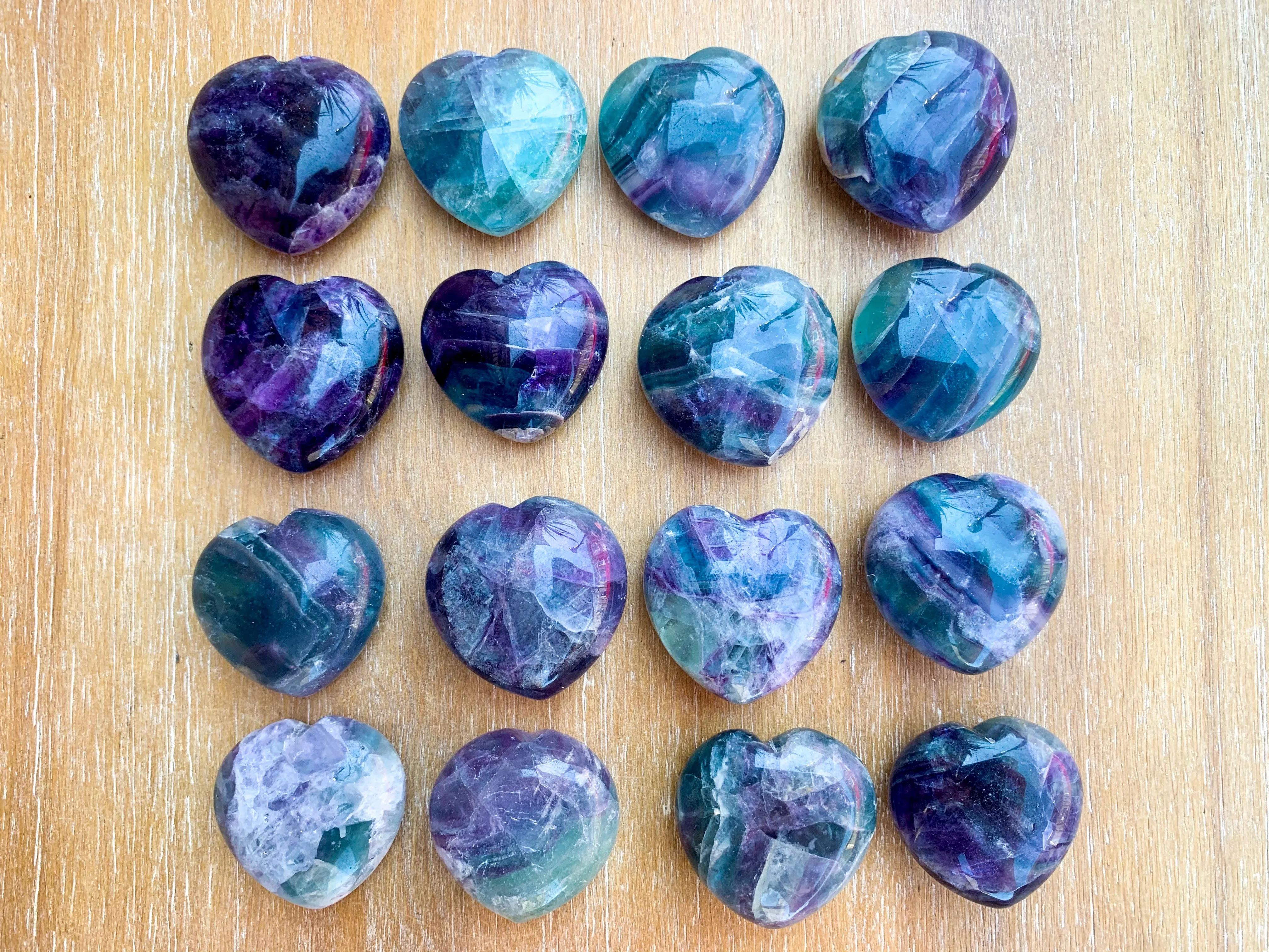 Fluorite Mini Heart