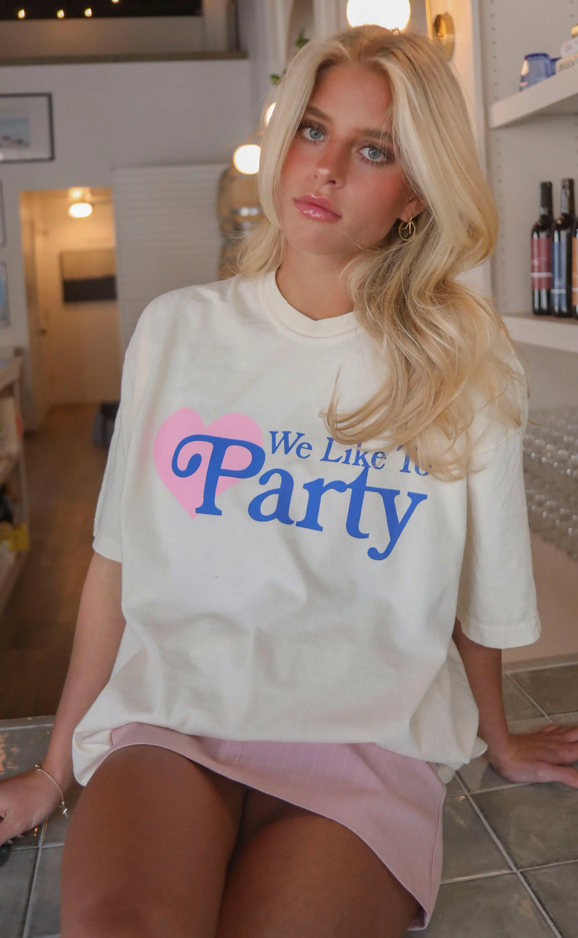 friday   saturday: we like to party heart t shirt