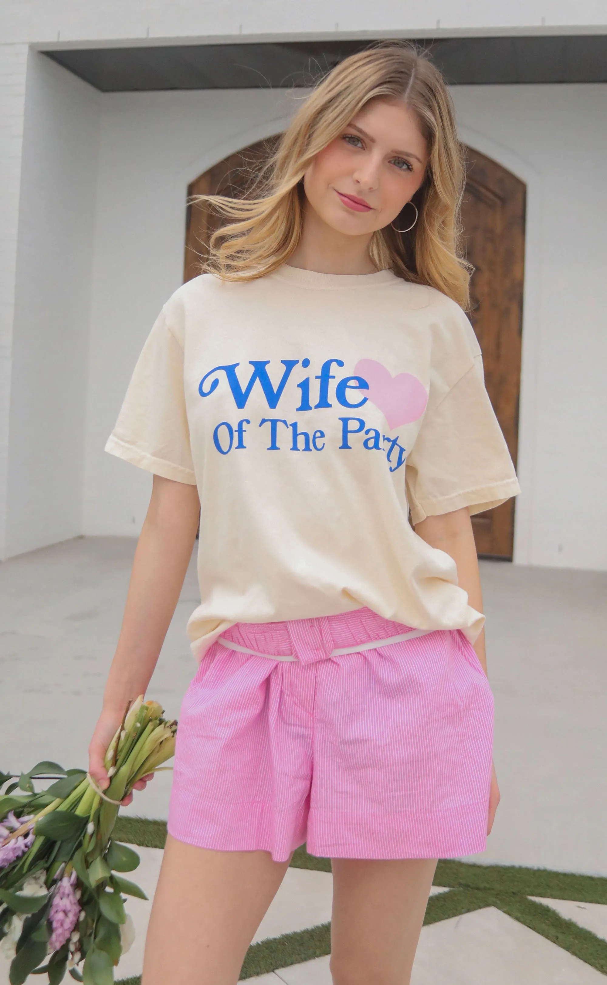 friday   saturday: wife of the party heart t shirt