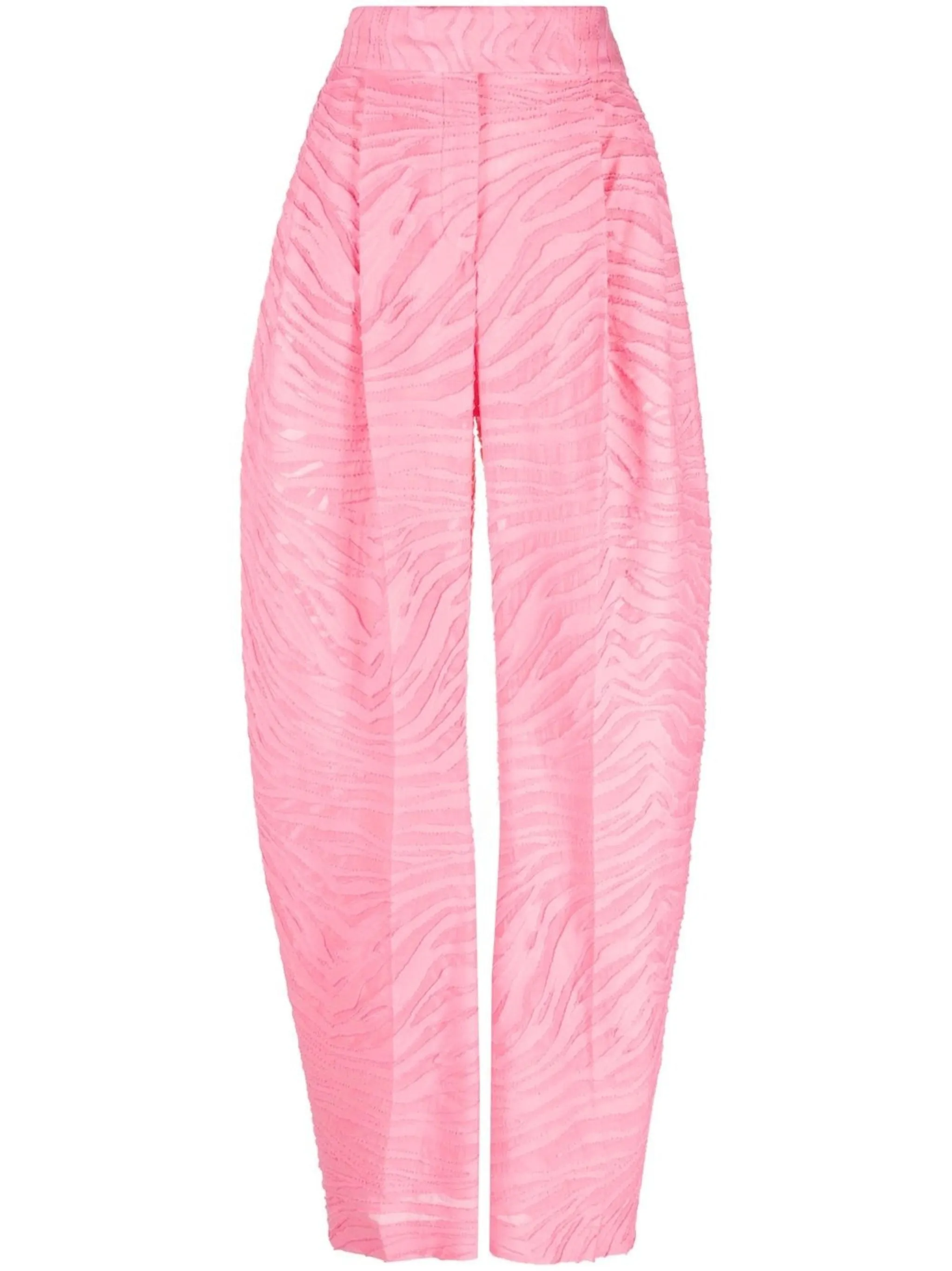 GARY ZEBRA-PATTERN TROUSERS