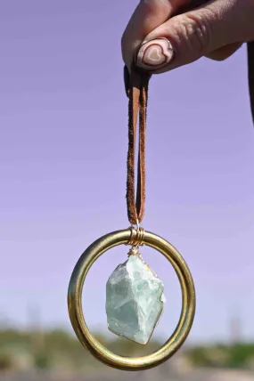 Grow & Flow Fluorite Car Charm