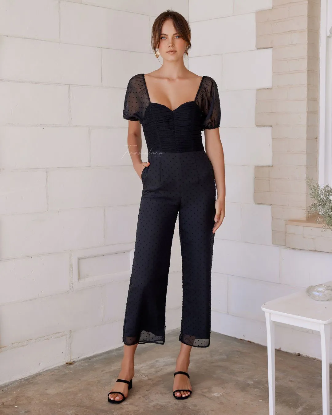 Harriette Jumpsuit - Black