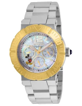 INVICTA Disney Limited Edition Womens Watch - Stainless & Gold-Tone - Mickey