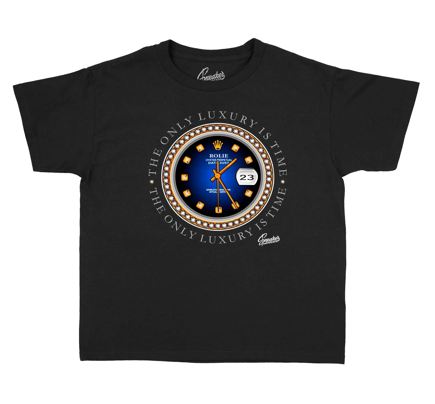 Kids - Racer Blue 5 Rollie Time Sneaker tees