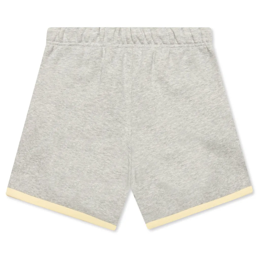 Kid's Sweatshorts - Light Heather Grey