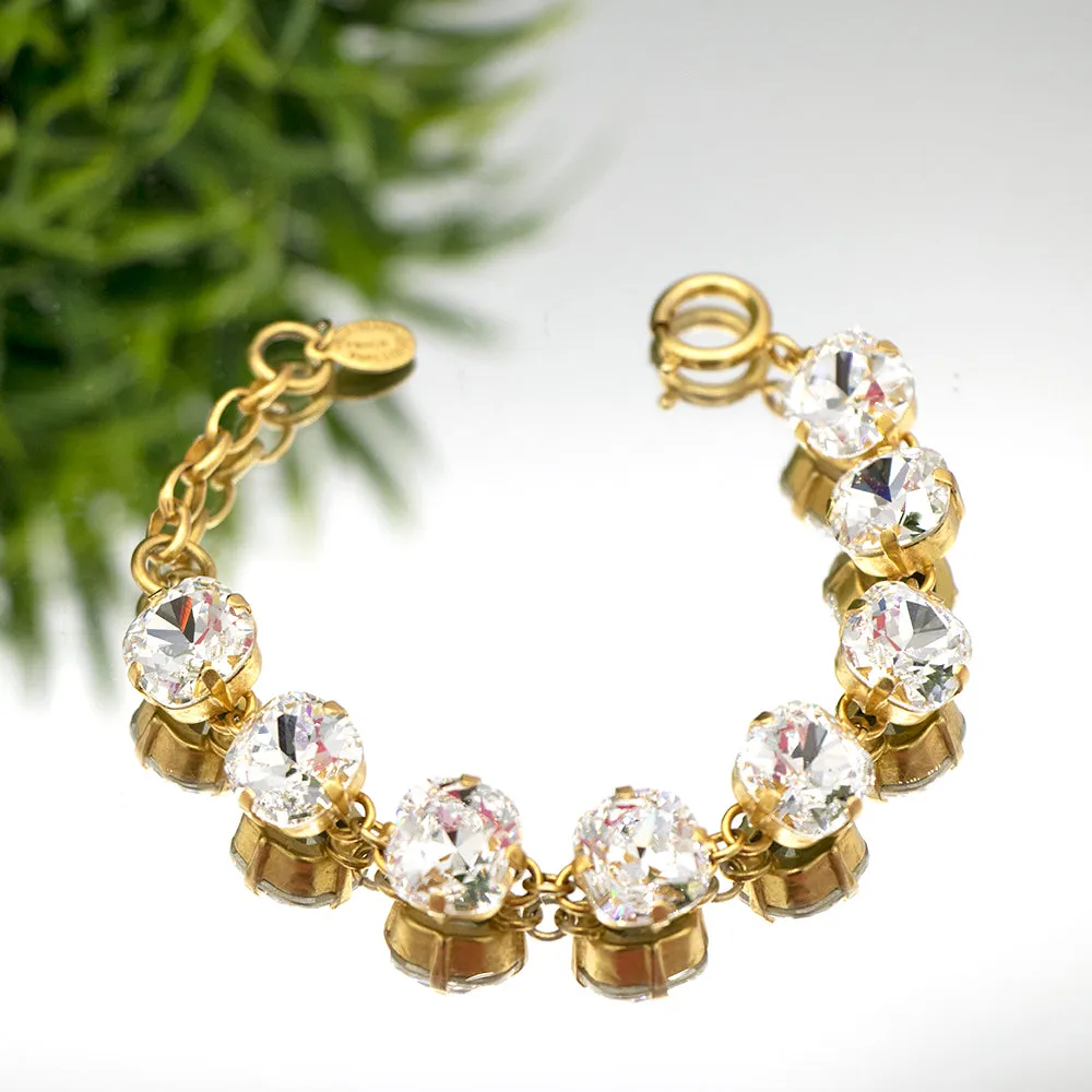 La Vie Parisienne Crystal Bracelet in Gold