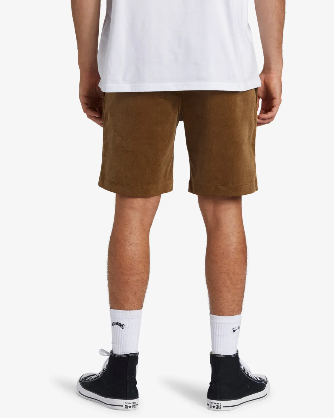 Larry Layback Corduroy 18 Shorts - Otter