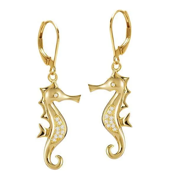 Magical Seahorse Hook Earrings