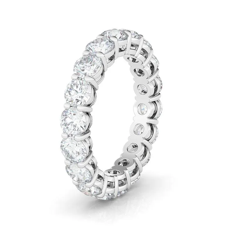 Men's Round Cut Diamond Eternity Band