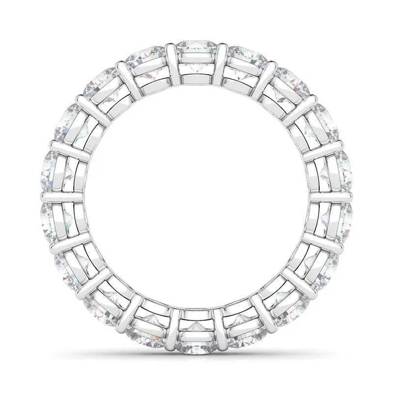 Men's Round Cut Diamond Eternity Band