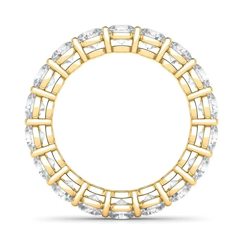 Men's Round Cut Diamond Eternity Band