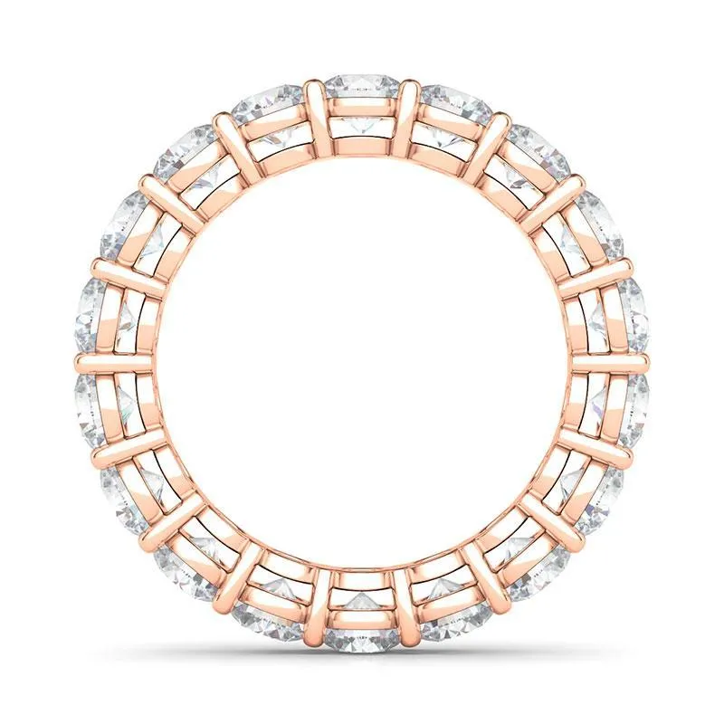 Men's Round Cut Diamond Eternity Band