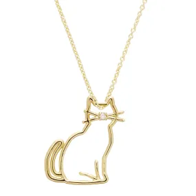 MIAU BRILLANTE NECKLACE