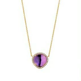 Mogul Heart Cab Necklace