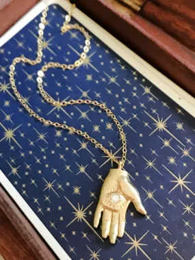 Mystical Hand Necklace by Amano Studio