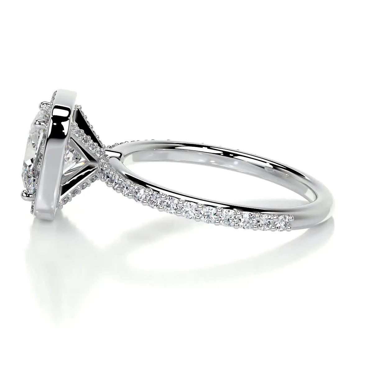 Paula Lab Grown Diamond Ring -Platinum