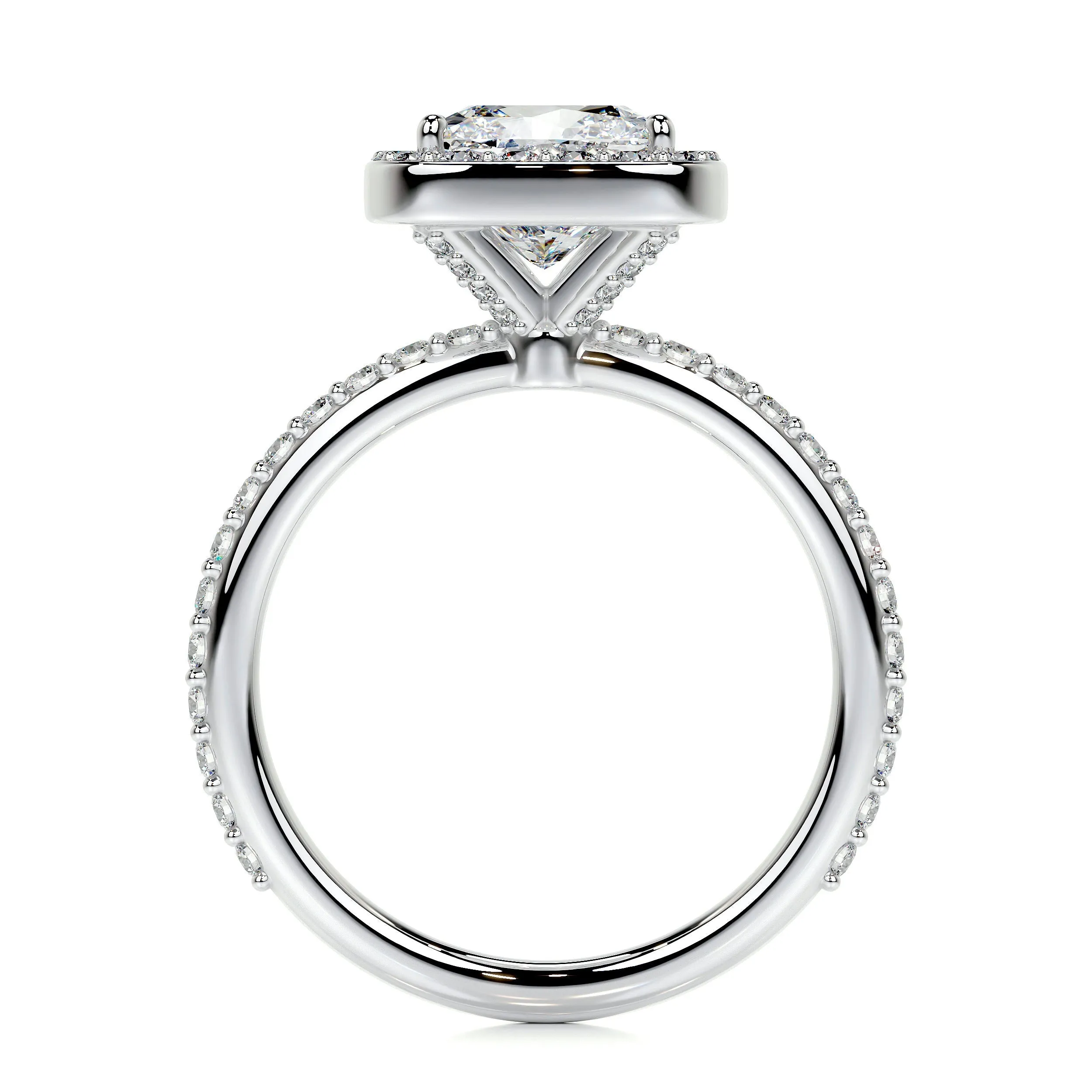 Paula Lab Grown Diamond Ring -Platinum