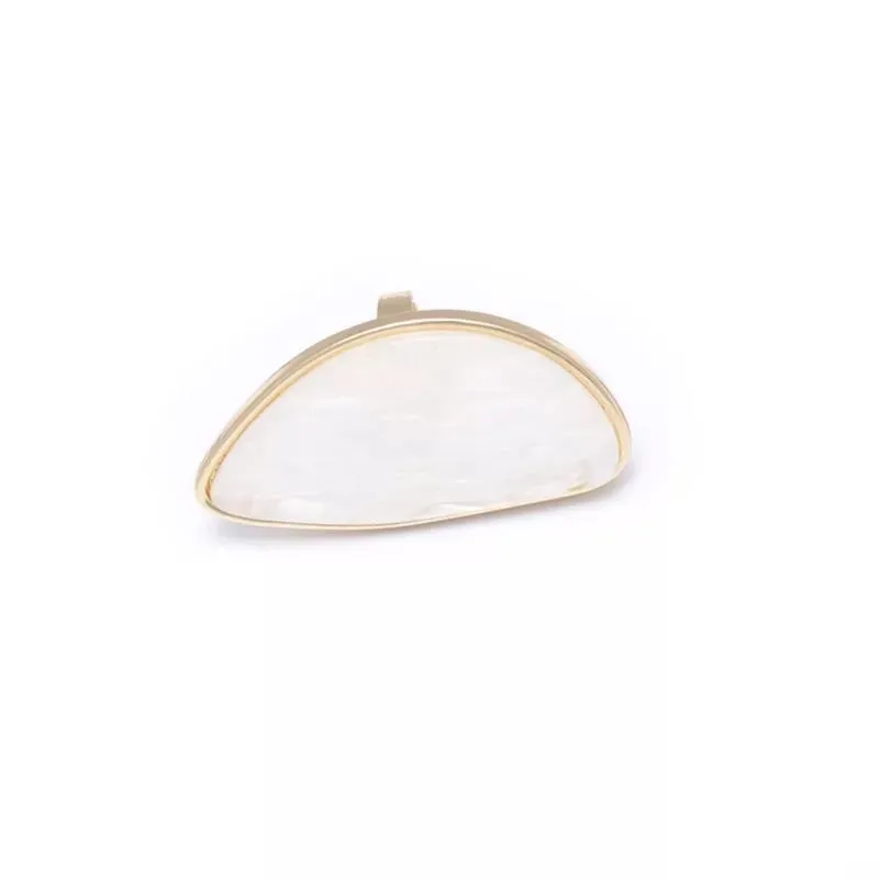 Pearlescent Ivory Statement Ring