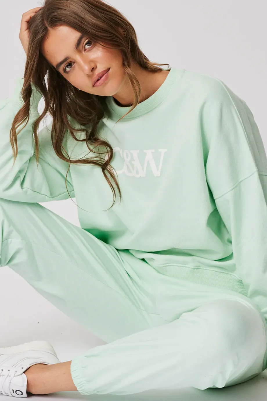 Piper Sweater, Mint