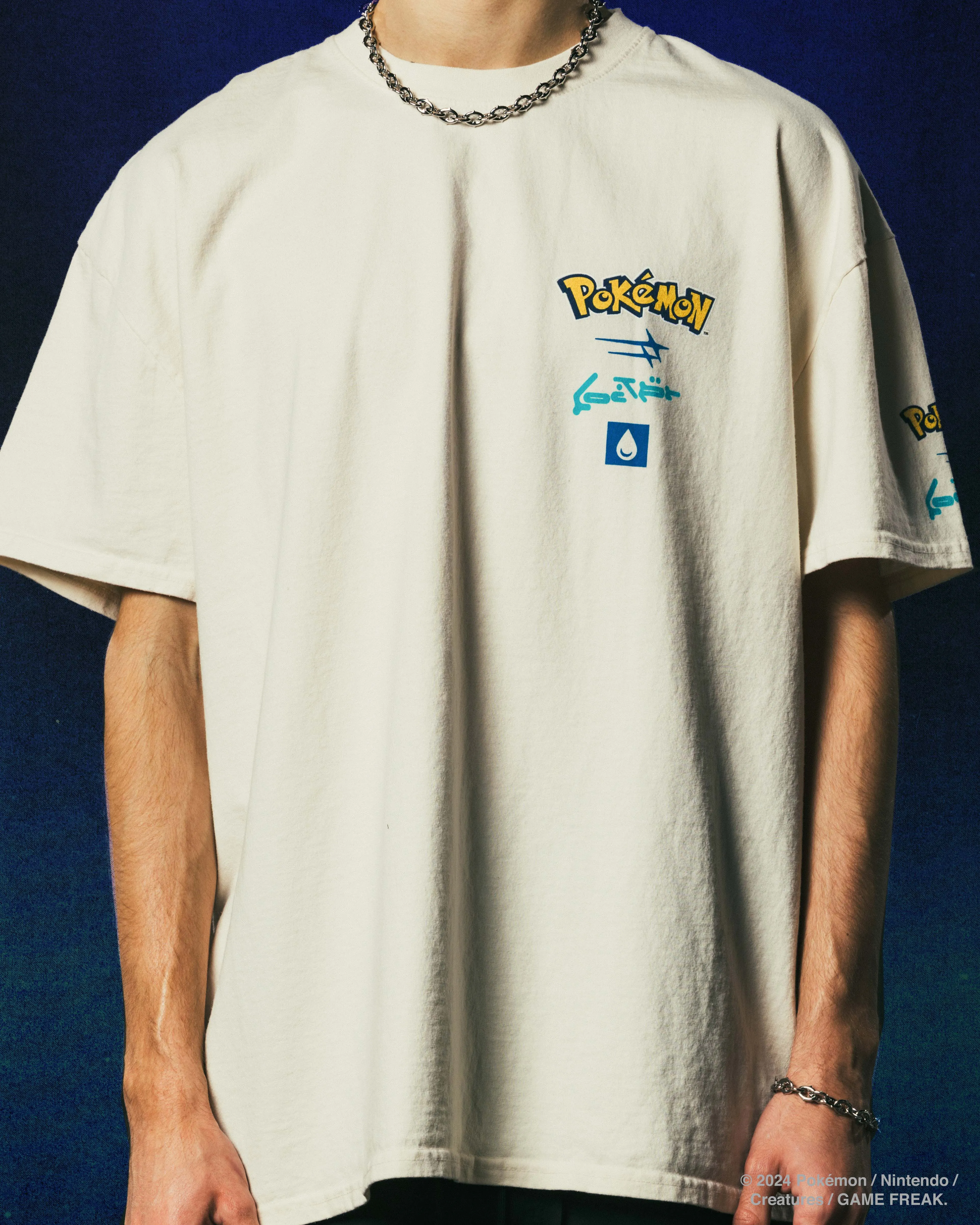 Pokémon By Loiter Squirtle Heavyweight T-Shirt Off White