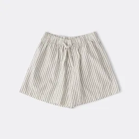 Pyjama Shorts - Hopper Stripes Cotton Poplin