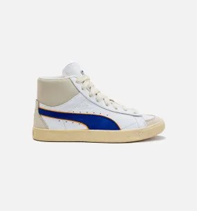 Rhuigi Clyde Mid BBall Mens Lifestyle Shoe - White/Blue